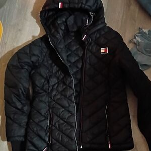Tommy Hilfiger Black Quilted Jacket